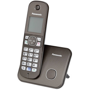 Panasonic KX-TG6811 DECT, GAP Schnurloses Telefon analog Freisprechen