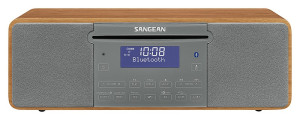 Sangean DDR-47 BT Tischradio DAB+, UKW AUX, CD, SD, USB Holz