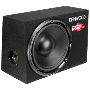 Kenwood KSC-W1200B Auto-Subwoofer passiv 1200W