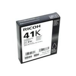 Ricoh Original Type GC 41K Druckerpatrone - schwarz (405761)