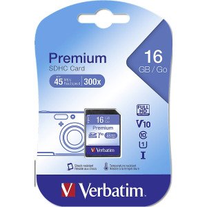Verbatim 43962 SDHC-Karte 16GB Class 10