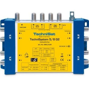 TechniSat Technisystem 5/8 G2, DC-NT SAT Multischalter Eingnge (