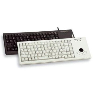 CHERRY G84-5400LUMDE-0 Kabelgebunden Tastatur Deutsch, QWERTZ Grau