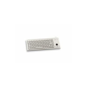 Cherry Compact-Keyboard G84-4400 USB Tastatur Deutsch, QWERTZ Grau