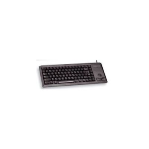 Cherry Compact-Keyboard G84-4400 USB Tastatur Deutsch, QWERTZ Schwarz