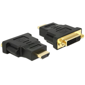 Delock Adapter HDMI Stecker > DVI 24+5 Pin Buchse