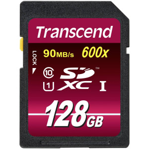 Transcend Ultimate SDXC-Karte 128GB Class 10, UHS-I