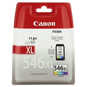 Canon Tintenpatrone CL-546XL C/M/Y (ca. 300 Seiten) - Passend fr