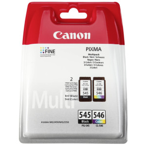 Canon Tintenpatronen  PG-545/CL-546 Multipack (BK/C/M/Y) - Passend f