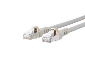 Metz Connect 130845A533-E RJ45 Netzwerkkabel, Patchkabel CAT 6a S/FTP
