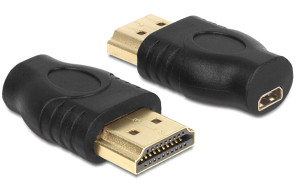 Delock Adapter HDMI micro D Buchse > HDMI A Stecker