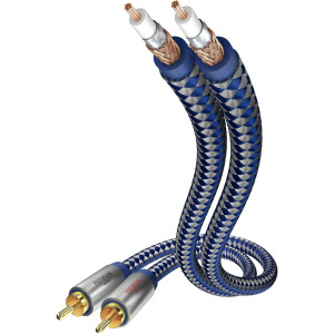 in-akustik Premium Audio Kabel Cinch - Cinch 5,0 m