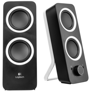 Logitech Z200 2.0 mit Netzadapter - Midnight Black