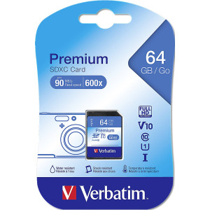 Verbatim Premium SDXC-Karte 64GB Class 10, UHS-I
