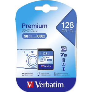 Verbatim Premium SDXC-Karte 128GB Class 10, UHS-I