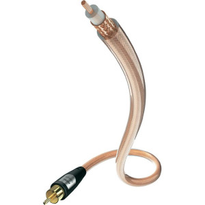 in-akustik Star Subwoofer Kabel Mono Cinch - 2x Cinch 10 m