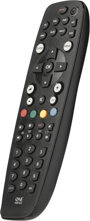 One For All URC 2981 Universal Fernbedienung Schwarz