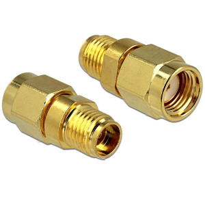 Delock Adapter RP-SMA Stecker > SMA Buchse