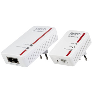 AVM FRITZ!Powerline 540E WLAN Set 500 MBit (2x LAN) - Passend fr