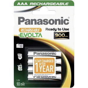Panasonic Akku Evolta P03I AAA 900 mAh NiMH 4er-