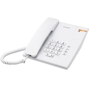 Alcatel Temporis 180 Blanc Schnurgebundenes Telefon, analog Wei