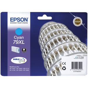Epson Druckerpatrone T7902, 79XL Original Cyan C13T79024010