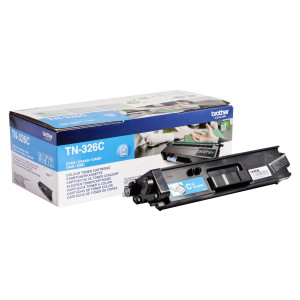 Brother Toner TN-326C Cyan (ca. 3500 Seiten) - Passend fr DCP-