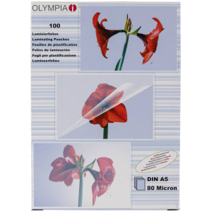 Olympia Laminierfolie DIN A5 glnzend 100St.
