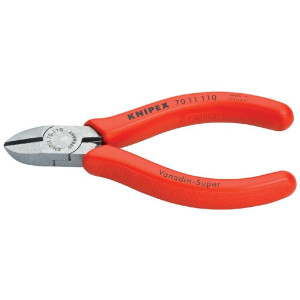 Knipex 70 11 110 Werkstatt Seitenschneider mit Facette 110mm