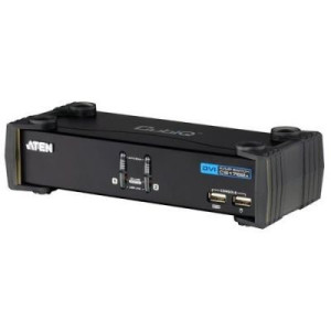 ATEN CS1762A-AT-G 2 Port KVM-Umschalter DVI USB 1920 x 1200 Pixel