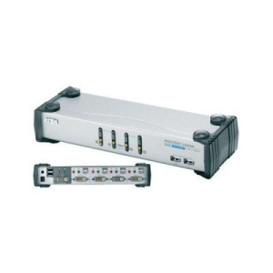 ATEN CS1764A 4 Port KVM-Umschalter DVI USB 1920 x 1200 Pixel
