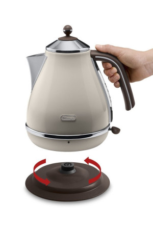 DeLonghi KBOV2001.BG icona Vintage Wasserkocher - beige