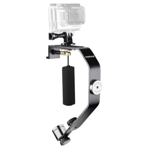 Mantona Schwebestativ Gimbal mechanisch 1/4 Zoll Schwarz Belastbar