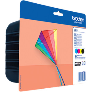 Brother Tintenpatronen LC-223 Multipack (je 1x BK/M/C/Y) - Passend f