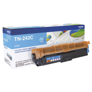 Brother Toner TN-242C Cyan (ca. 1400 Seiten) - Passend fr DCP-