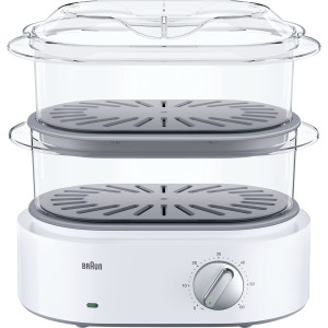Braun FS5100WH Dampfgarer Wei