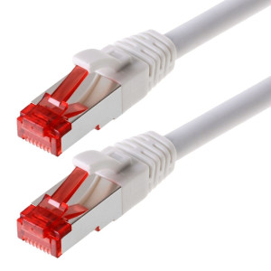 Patchkabel S/FTP Cat 6 weiss 7,5 m