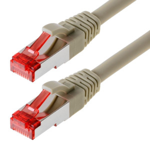 Patchkabel S/FTP Cat 6 grau 7,5 m