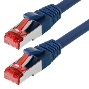 Patchkabel S/FTP Cat 6 blau 30,0 m