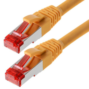 Patchkabel S/FTP Cat 6 gelb 30,0 m