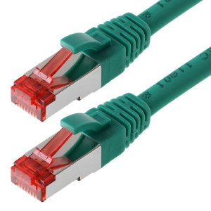 Patchkabel S/FTP Cat 6 grn 10,0 m