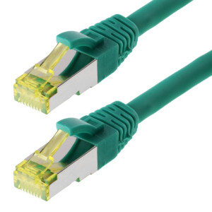 Patchkabel S/FTP Cat 6a grn 7,5m