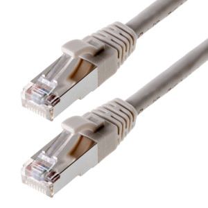 Patchkabel SF/UTP Cat 5e grau 10,0 m