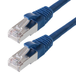 Patchkabel SF/UTP Cat 5e blau 5,0 m