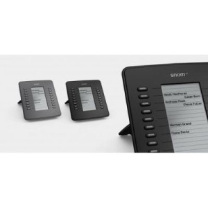 snom D7 (schwarz) Tastenerweiterung fr D7xx-Reihe - Passend fr