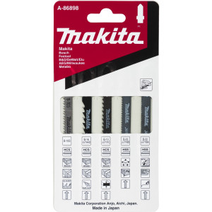 Makita A-86898 Stichsgeblatt-Set 5tlg. 1 Set
