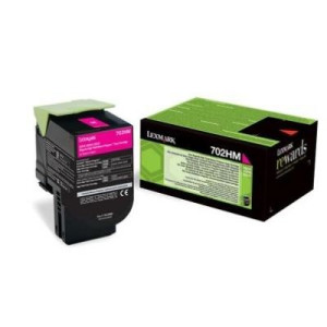 Lexmark Toner 702HM CS310 CS410 CS510 70C2HM0 Original Magenta 3000