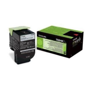 Lexmark Toner 702HK CS310 CS410 CS510 70C2HK0 Original Schwarz 4000