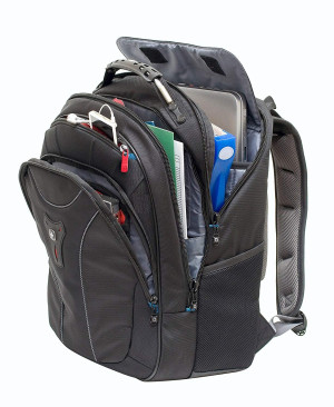Wenger 600637 Carbon 17" Rucksack 43,94cm (15,6"-17,3") - schwarz