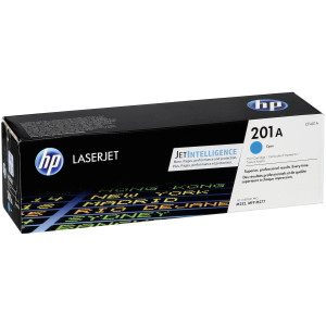 HP 201A CF401A Tonerkassette Cyan 1400 Seiten Original Toner